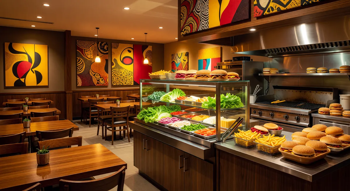 Established Burger Restaurant for Sale Near Dallas County Hub