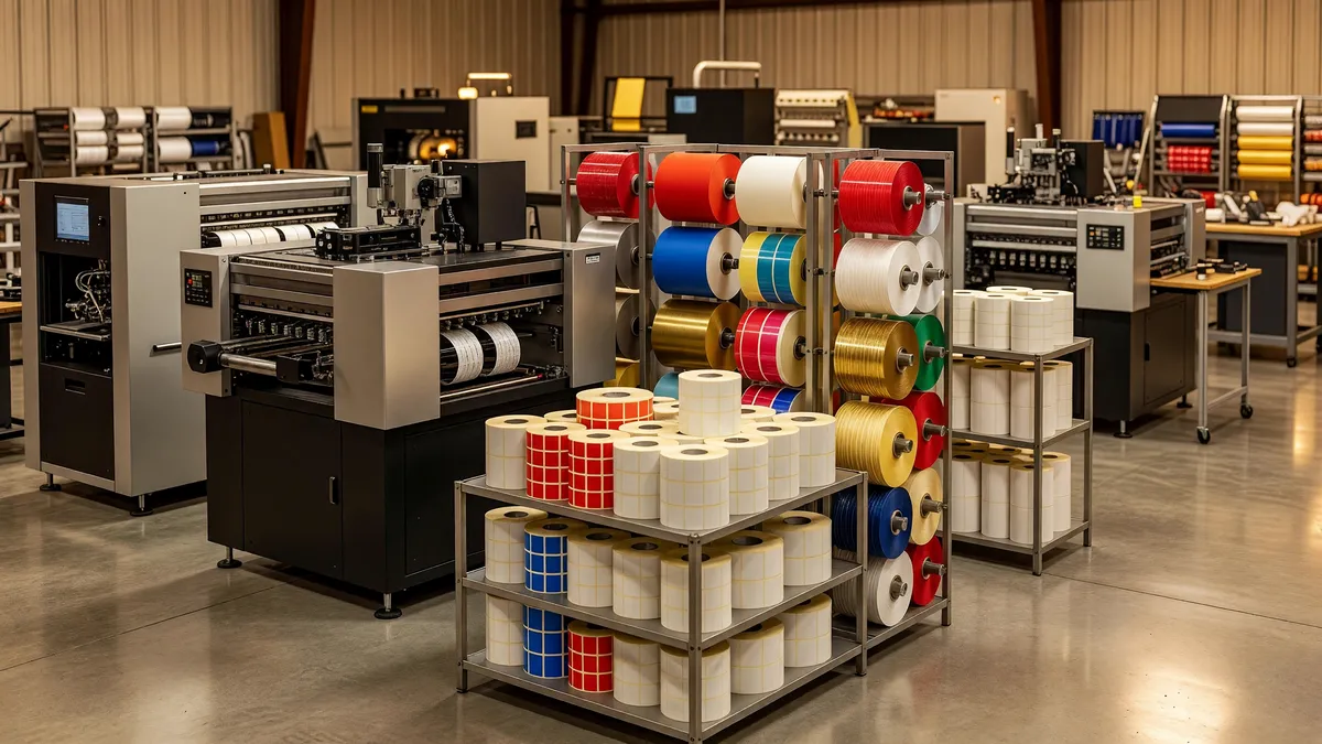 Custom Label Manufacturing Business with Diverse Industry Reach