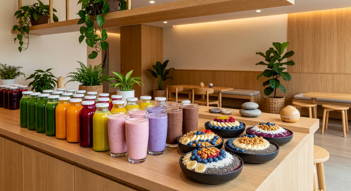 Thriving Health & Wellness Juice/Acai Bar in Southern California