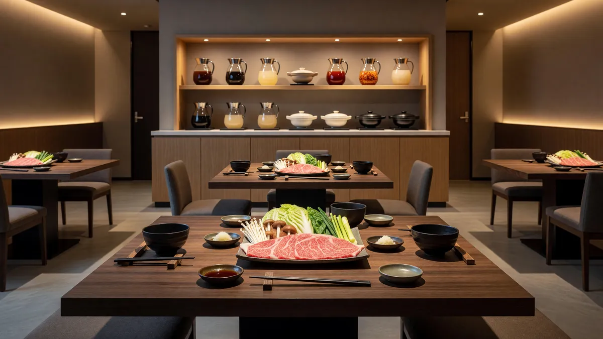 Stylish Japanese Hot Pot Restaurant Available in Sacramento