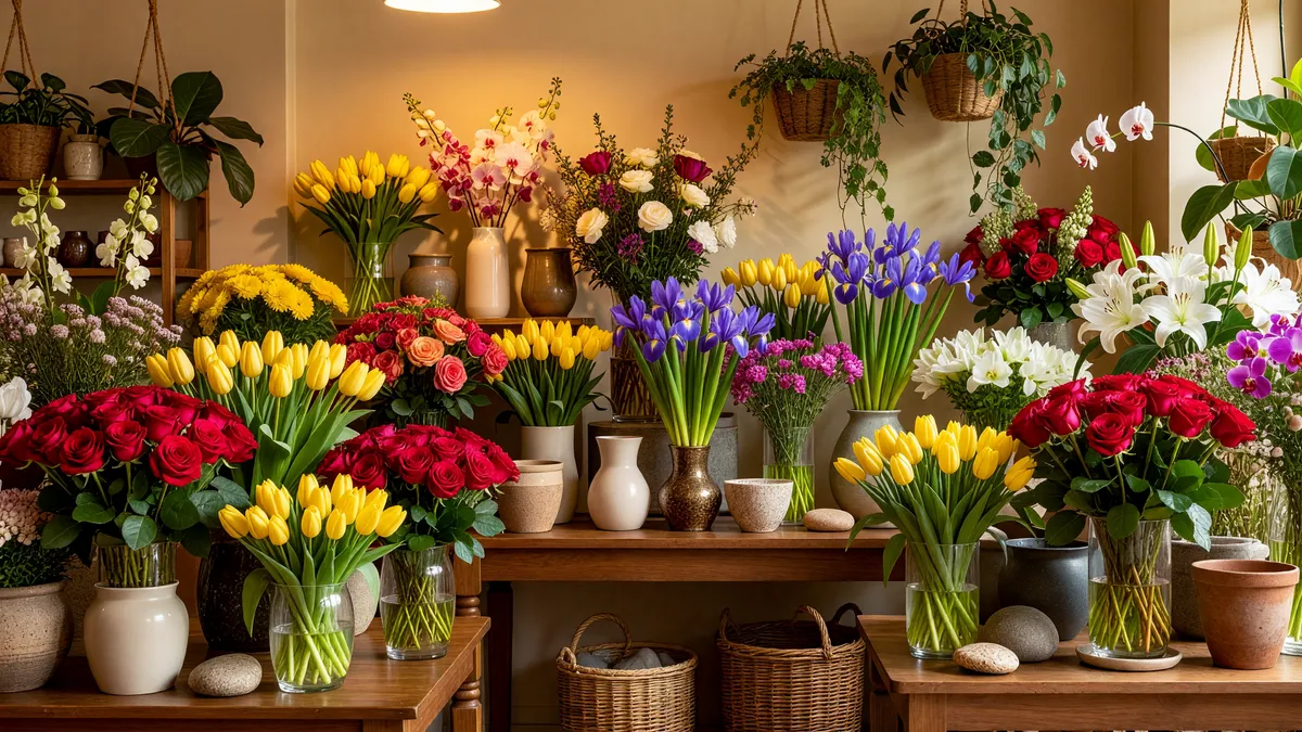 Thriving Floral Business Catering to Retail and Events