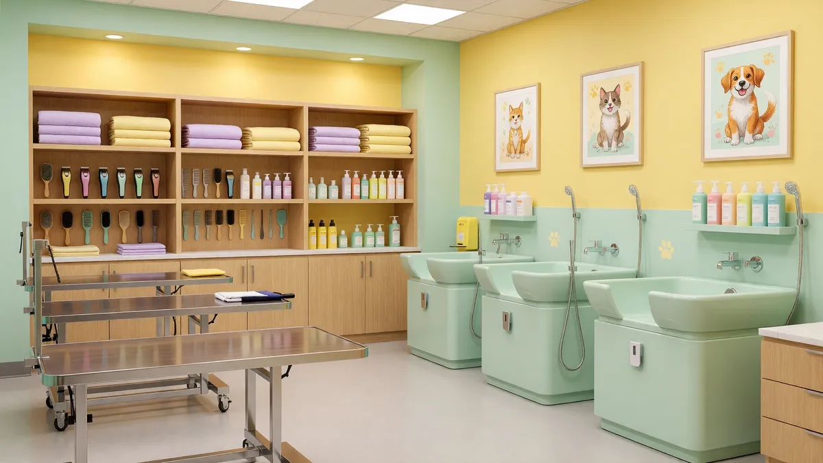 Established Absentee Pet Grooming Business with Two Locations