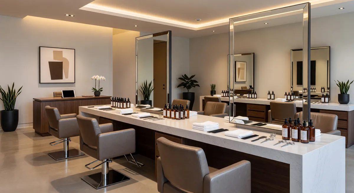 Profitable Mostly Absentee Franchise Salon, High End Houston Area