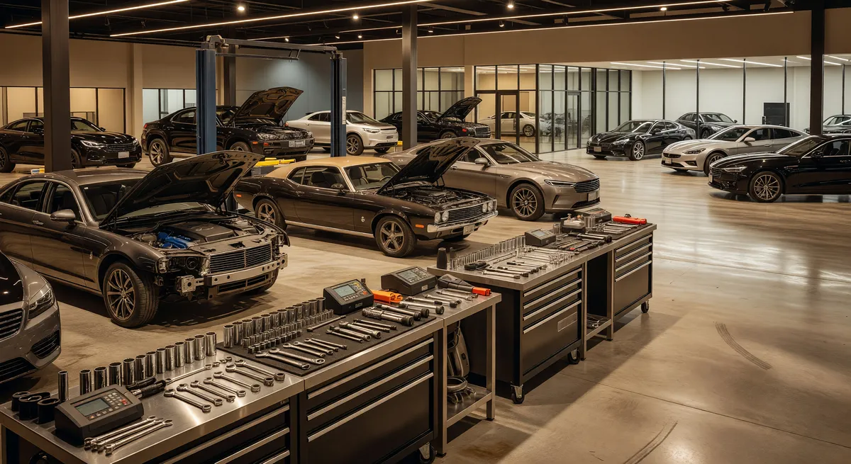 Thriving Repair Shop and Auto Dealership in Nassau County