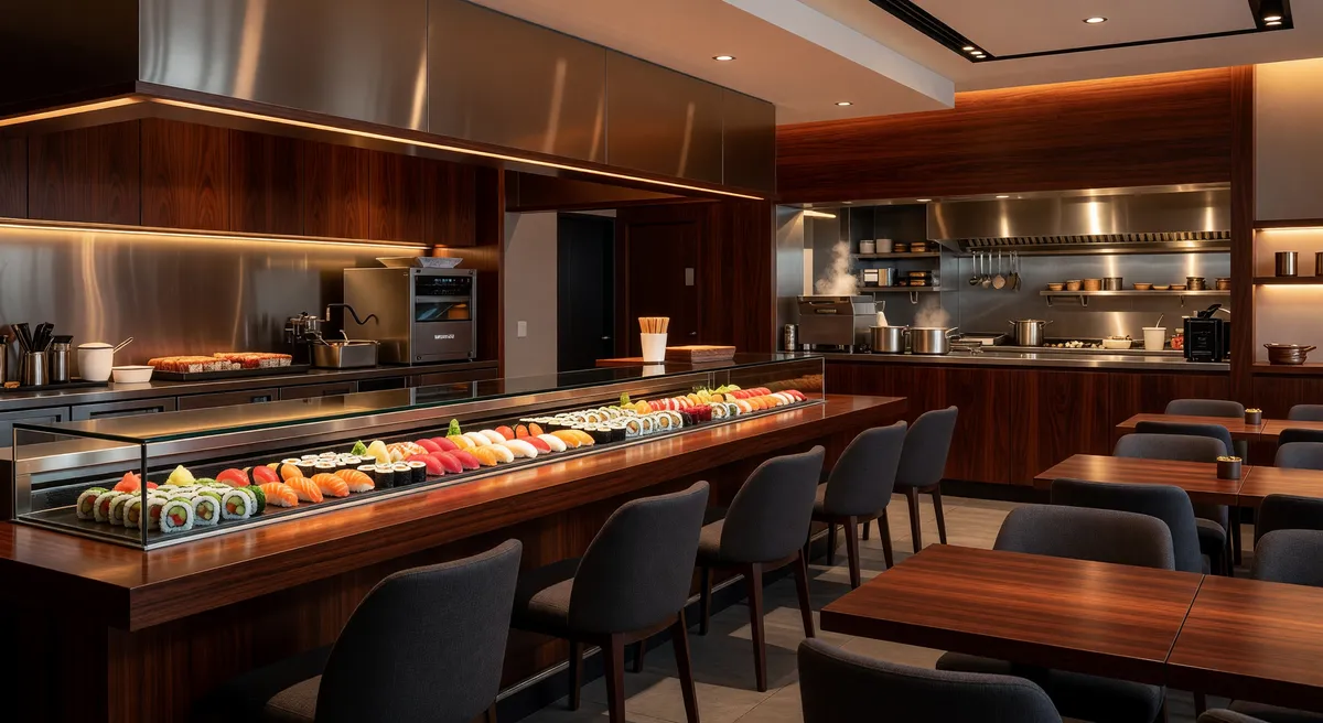 Modern Ramen & Sushi Restaurant with Absentee Owner - Turnkey Opportunity