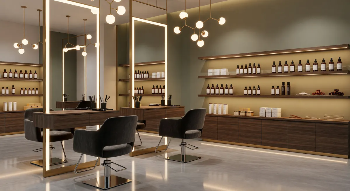 Hair Salon & Boutique with Unique Retail in Prime CA Location