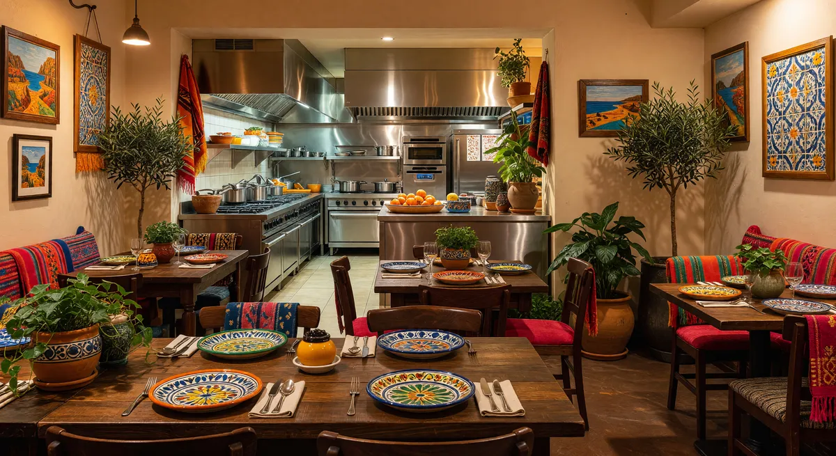 Turnkey Mediterranean Restaurant Build in High-Traffic Area