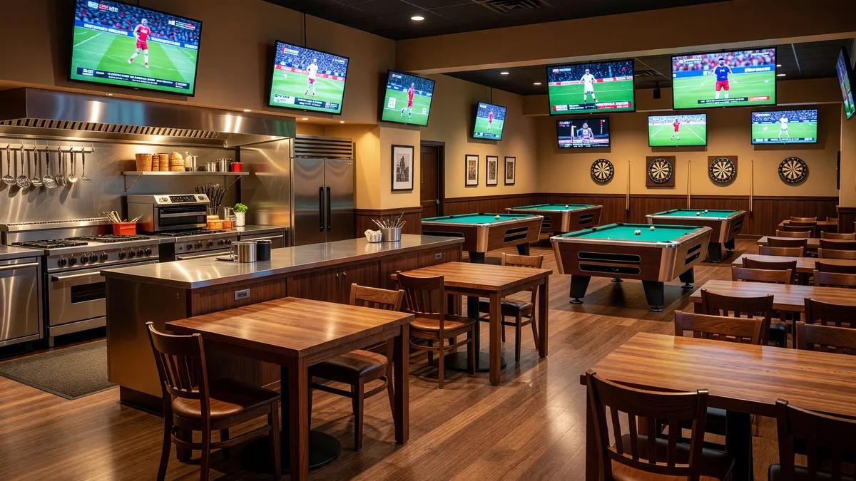 Established Sports Bar and Restaurant in Pontiac