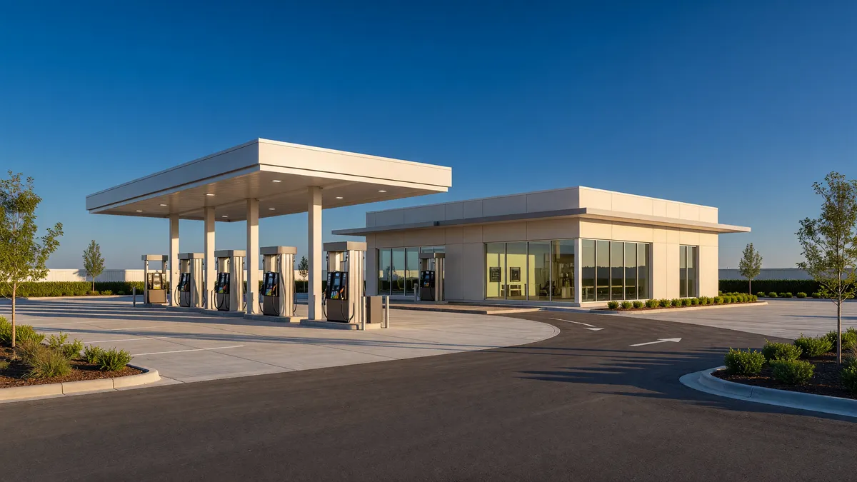 SG 11855 Ohio Upper Sandusky Unbranded Gas Station C Store Smoke Shop and Drive Thru