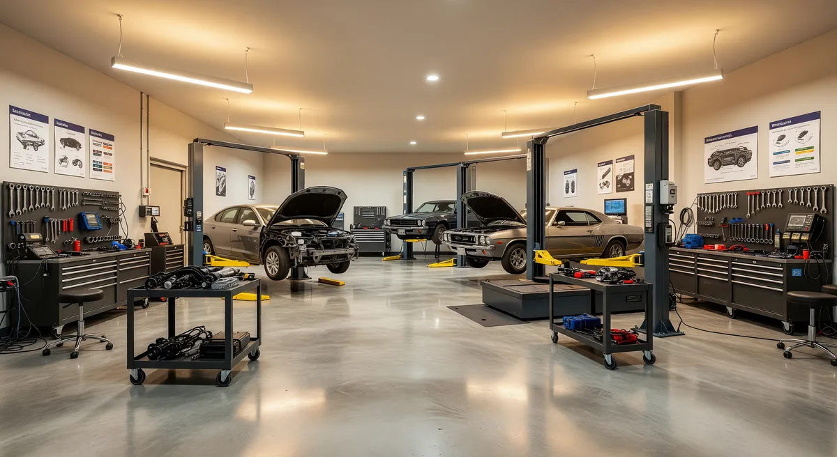 Auto Repair Shop with Real Estate in Southeast Michigan