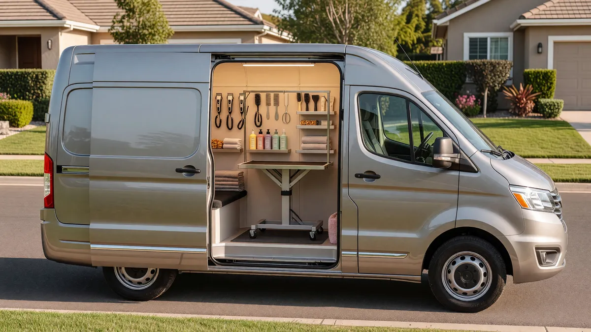 Mobile Pet Grooming Business in Johnson City