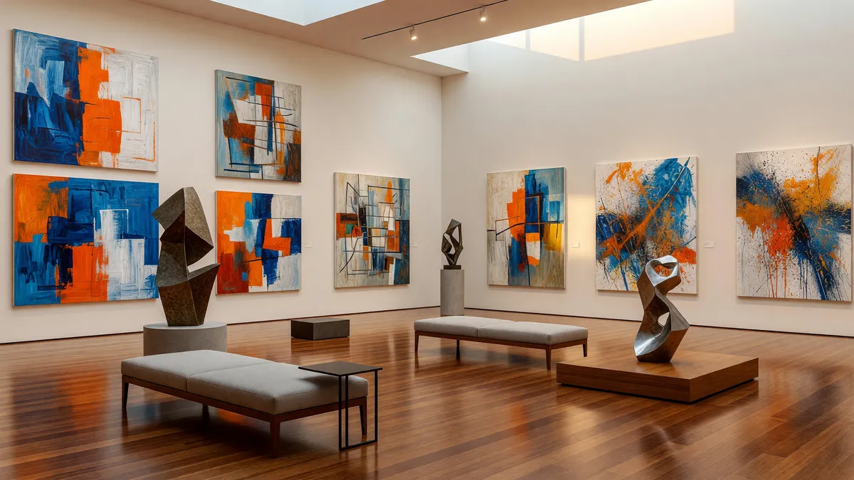 Thriving Contemporary Art Gallery with Prime Real Estate