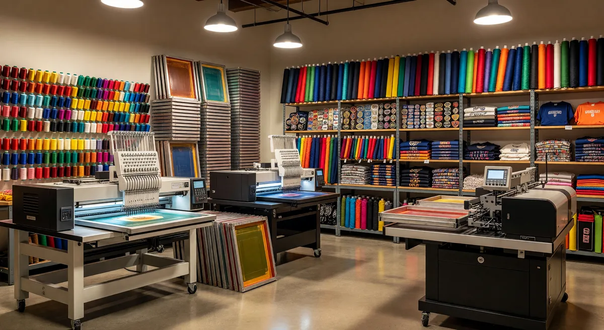 Turnkey Embroidery and Screen Printing Business in Lake Norman Area