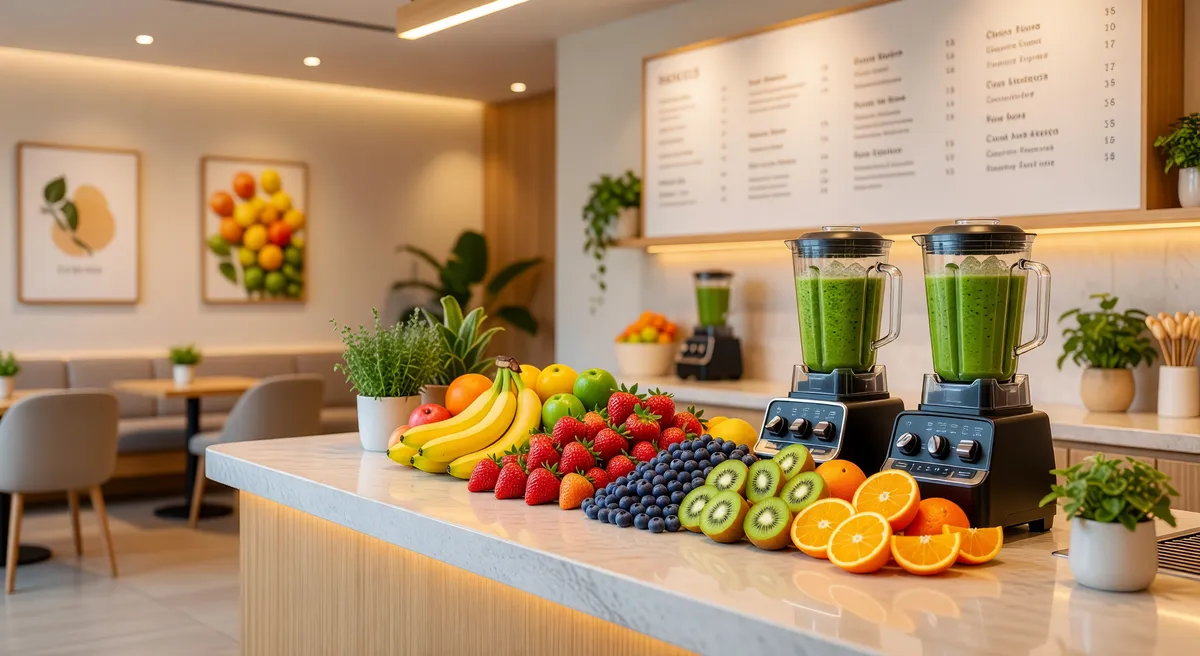 Fully Equipped Dallas Smoothie Shop In Great Area