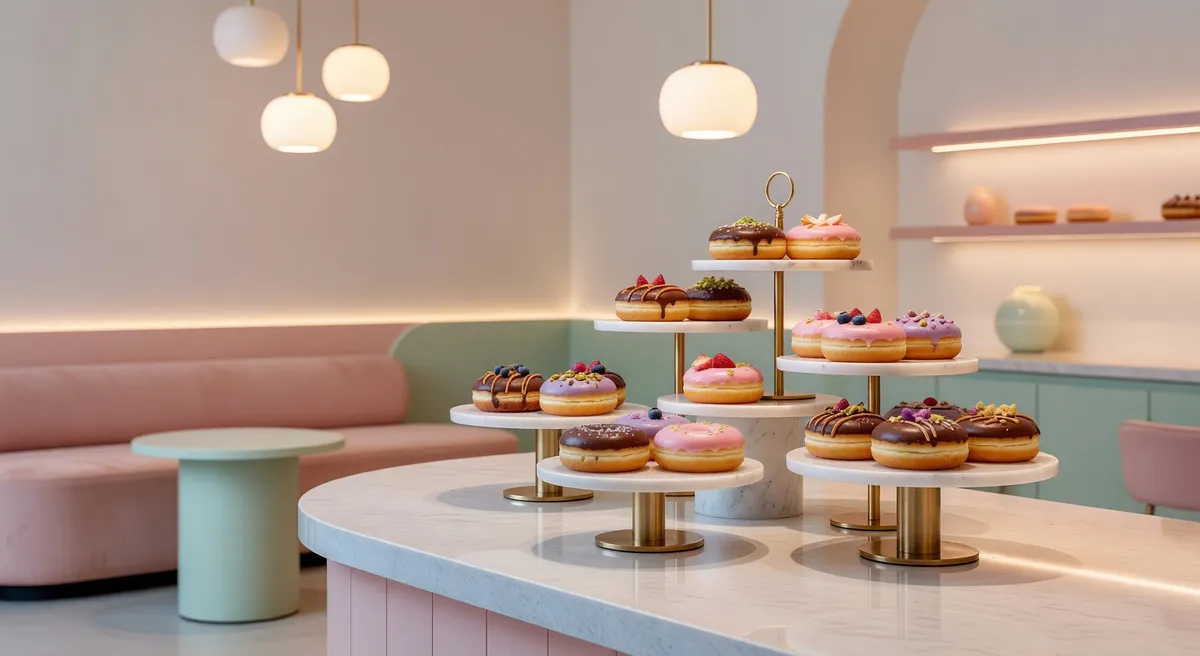Easy-Run Gourmet Donut Franchise, Corporate-Supplied Donuts