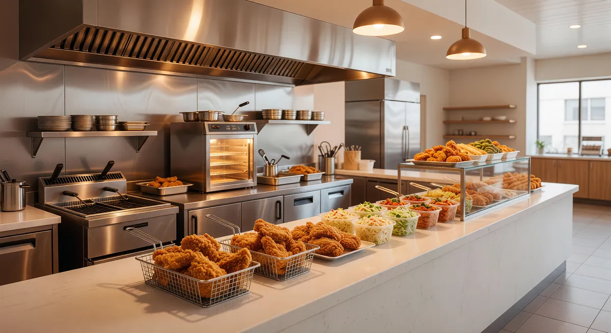 $5.6K/Month SDE Chicken Takeout | High-Traffic Gas Station