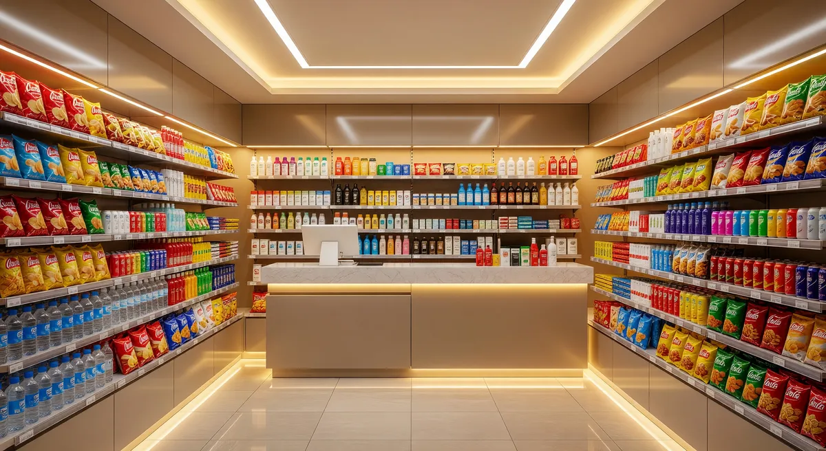 Absentee Convenience Stores in High-Traffic Business Hub