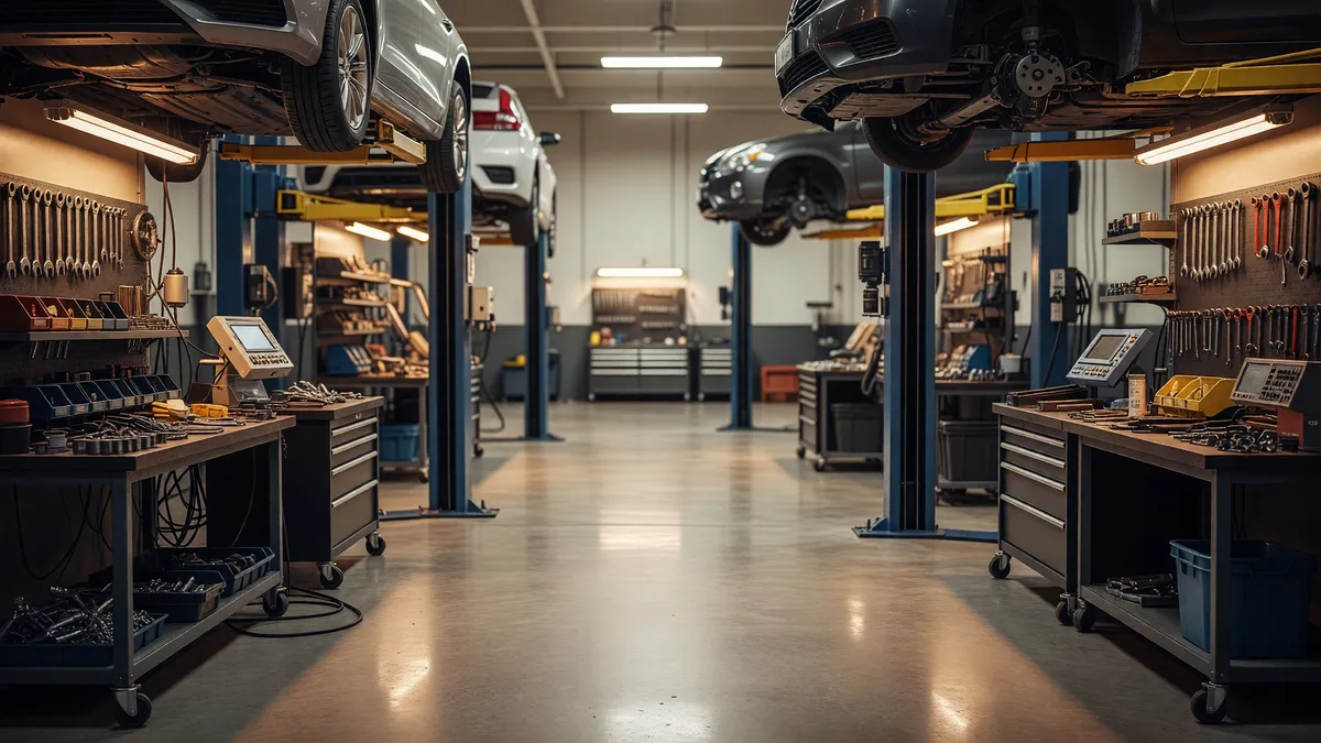Thriving Automotive Repair Business with Diverse Clientele