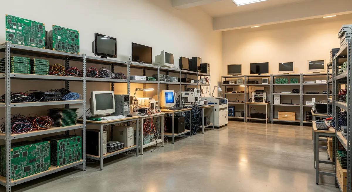 Established E-Waste Recycling Business with Inventory Included