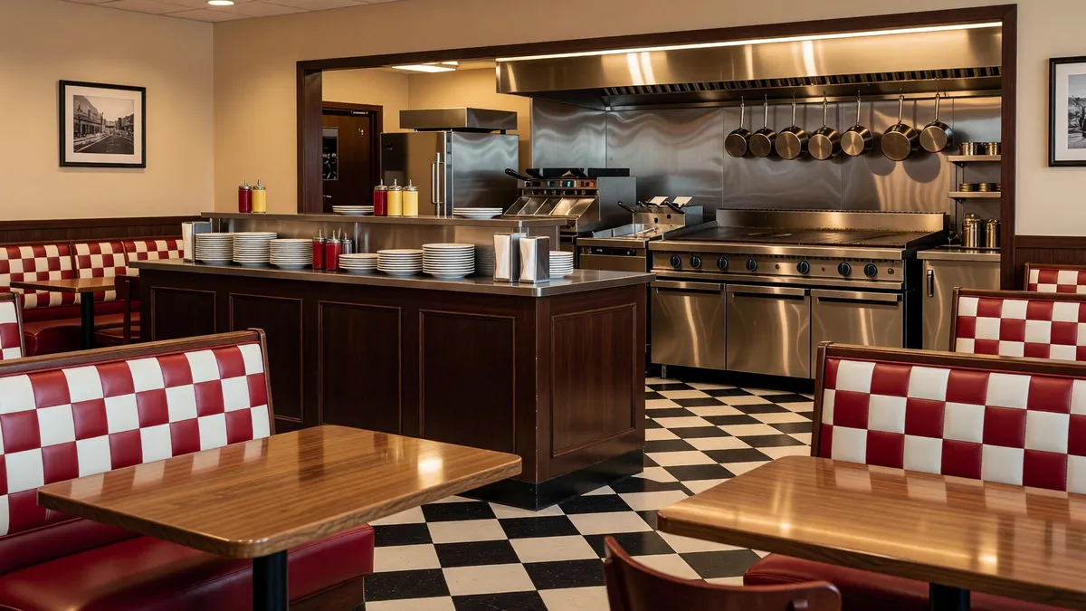 Classic Breakfast & Lunch Diner with Property