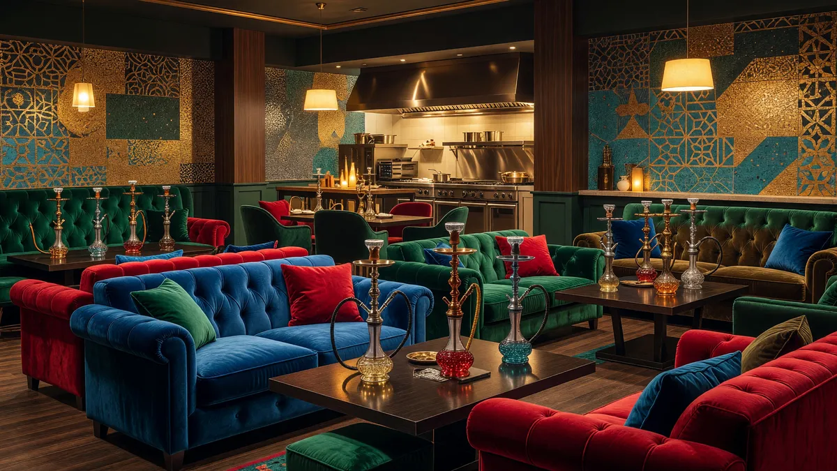 Freestanding Hookah Bar & Restaurant Near Atlanta Airport