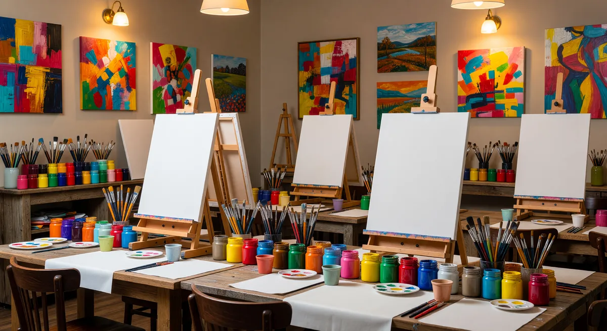 Popular Paint and Sip- Business For Sale