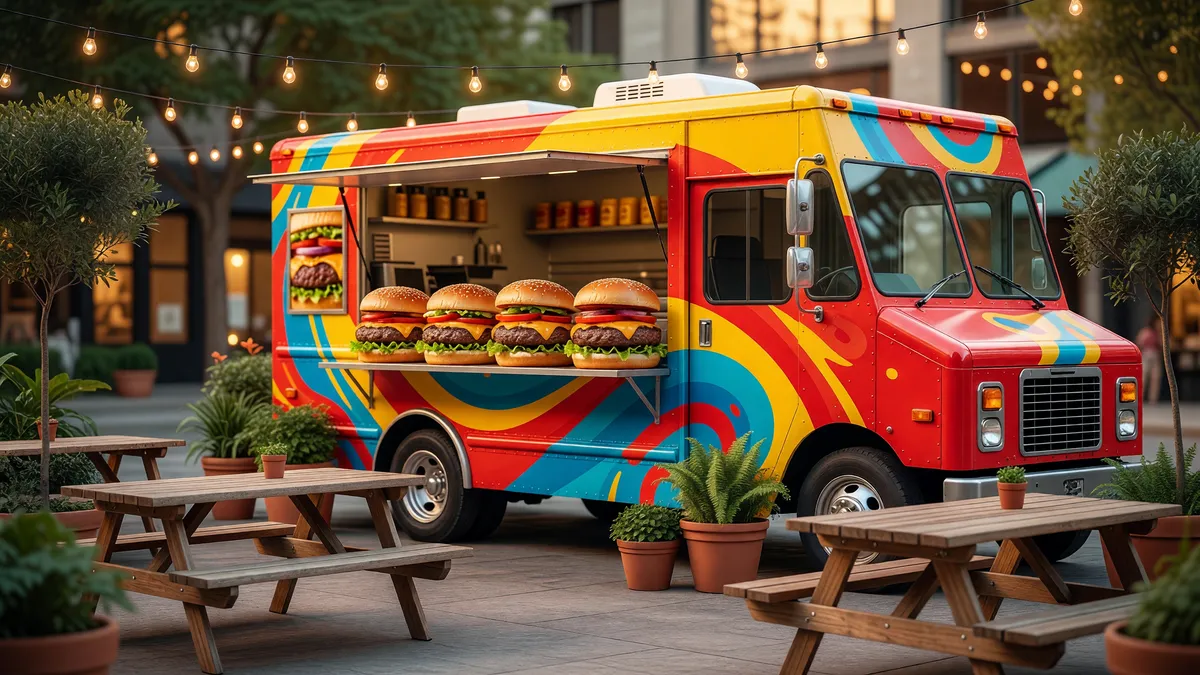 Renowned Burger Joint with Food Truck and Catering Schedule