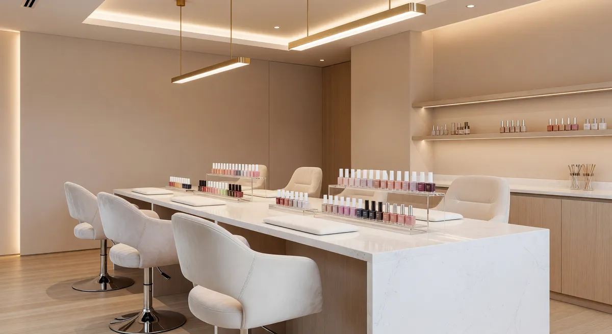 THRIVING NAIL SPA IN BUSY AREA – PROFITABLE!
