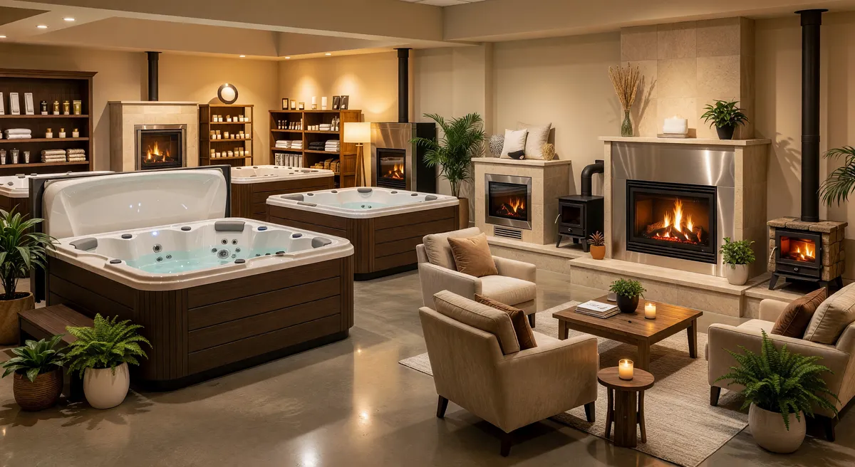 Profitable Long Standing Retail Hot Tub and Hearth Appliances