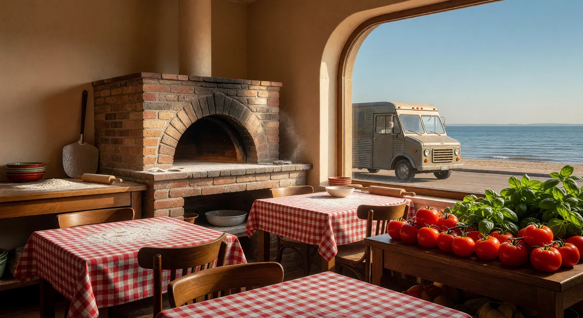 Iconic Pizzeria and Mobile Pizza Truck Business for Sale