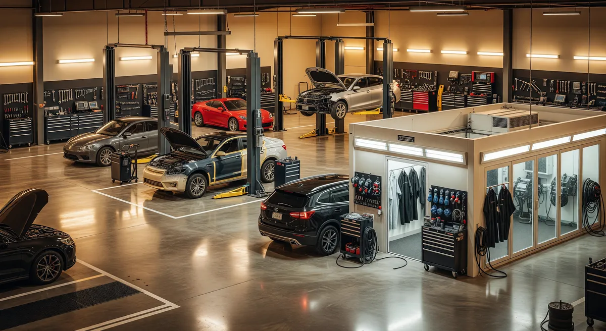 Automotive Service, Collision Repair & Vehicle Sales Business [Listing #261-25052]