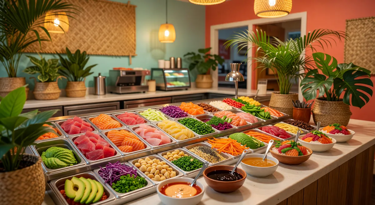Turnkey Poke Business in Kona: Catering, Rewards, Proven Profits