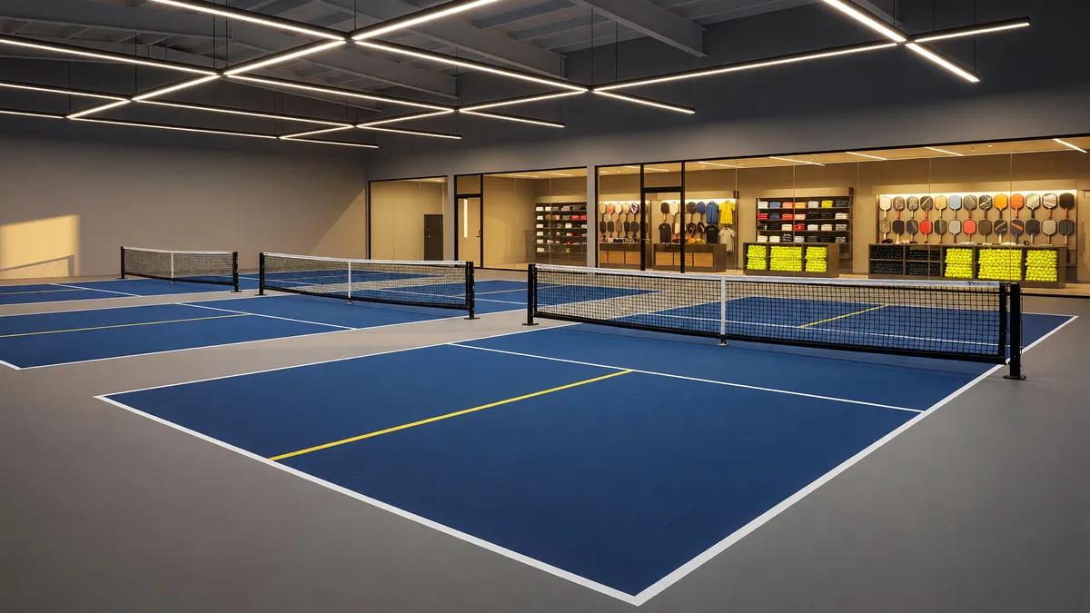 State-of-the-Art Indoor Pickleball Complex for Sale