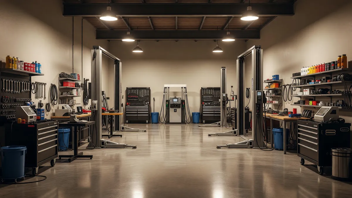 Long-Standing Auto Garage with Fuel Distribution Business