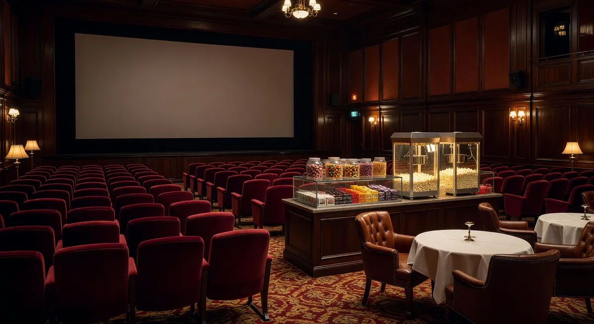 99-seat theater with income producing restaurant