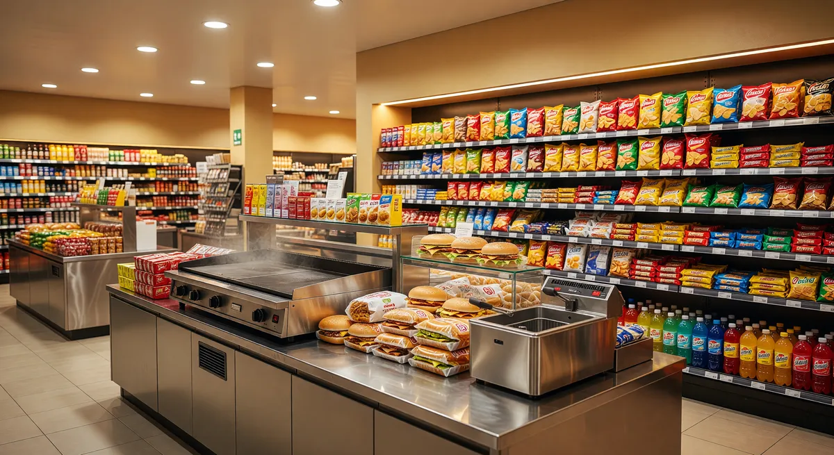 SG 10944 Ohio Cleveland Community Unbranded Gas Station C Store Fast Food NO BEER