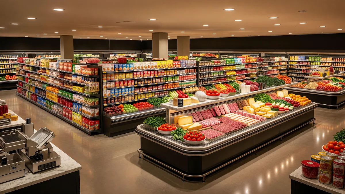 SG 11535 Iowa Cedar Falls South Supermarket