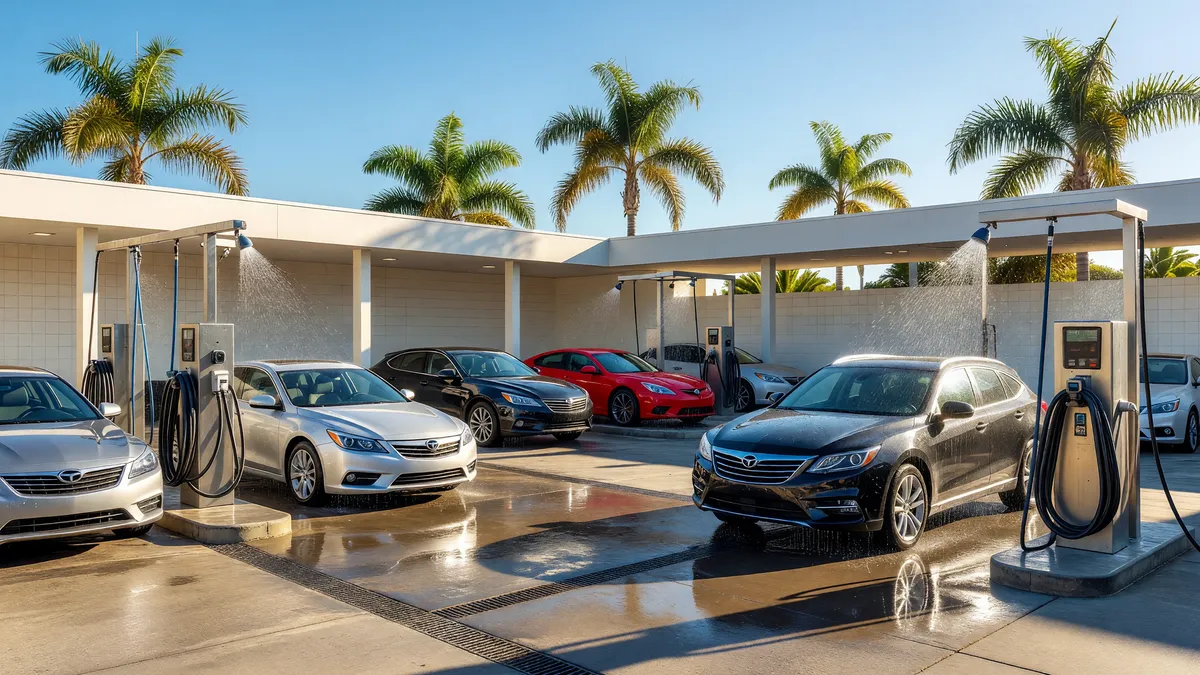 Profitable Full-Service Car Wash in Upscale Area