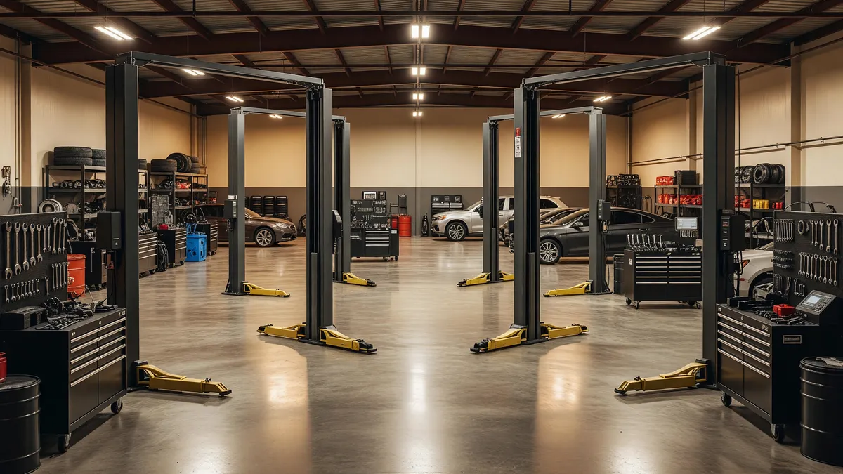 Fully Equipped Automotive Facility Available in Orlando