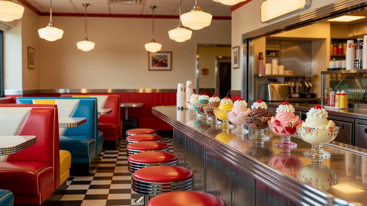 Iconic Friendly's Restaurant with Drive-Thru