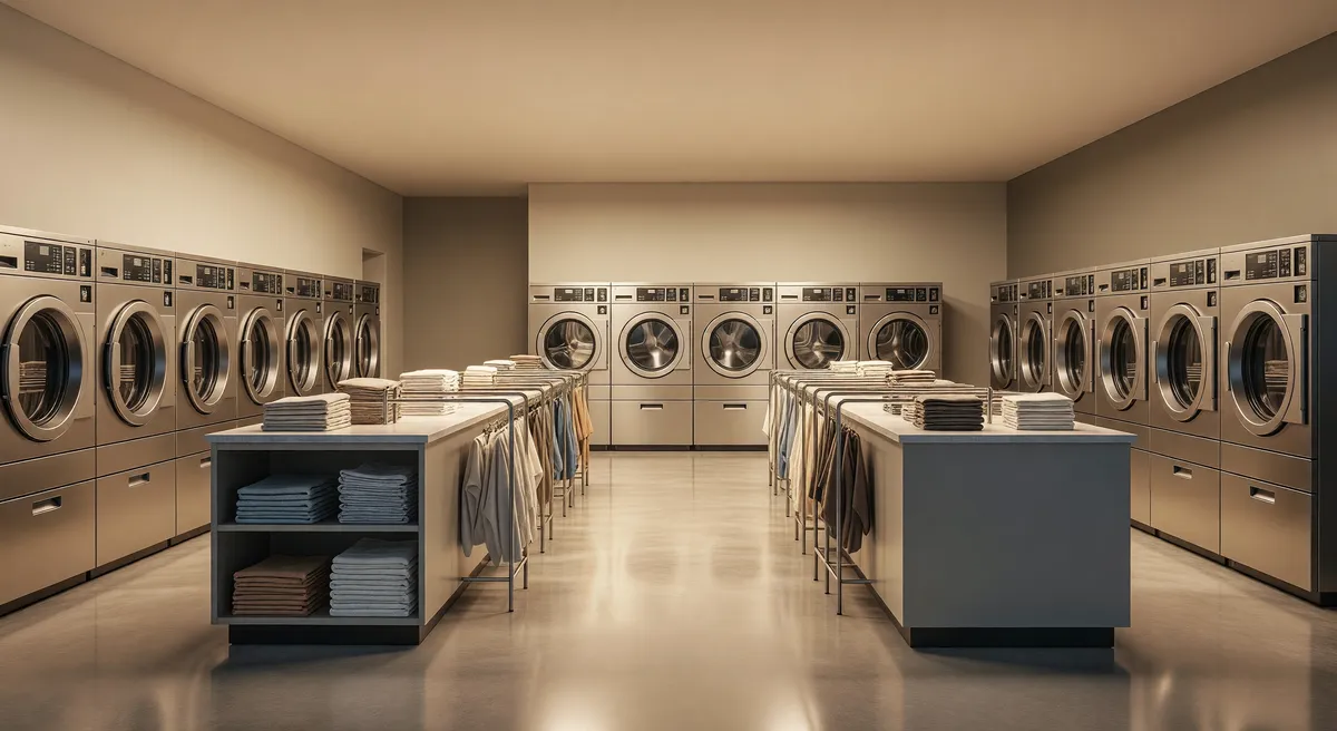 Turnkey Commercial Laundry Business with Real Estate in South Texas