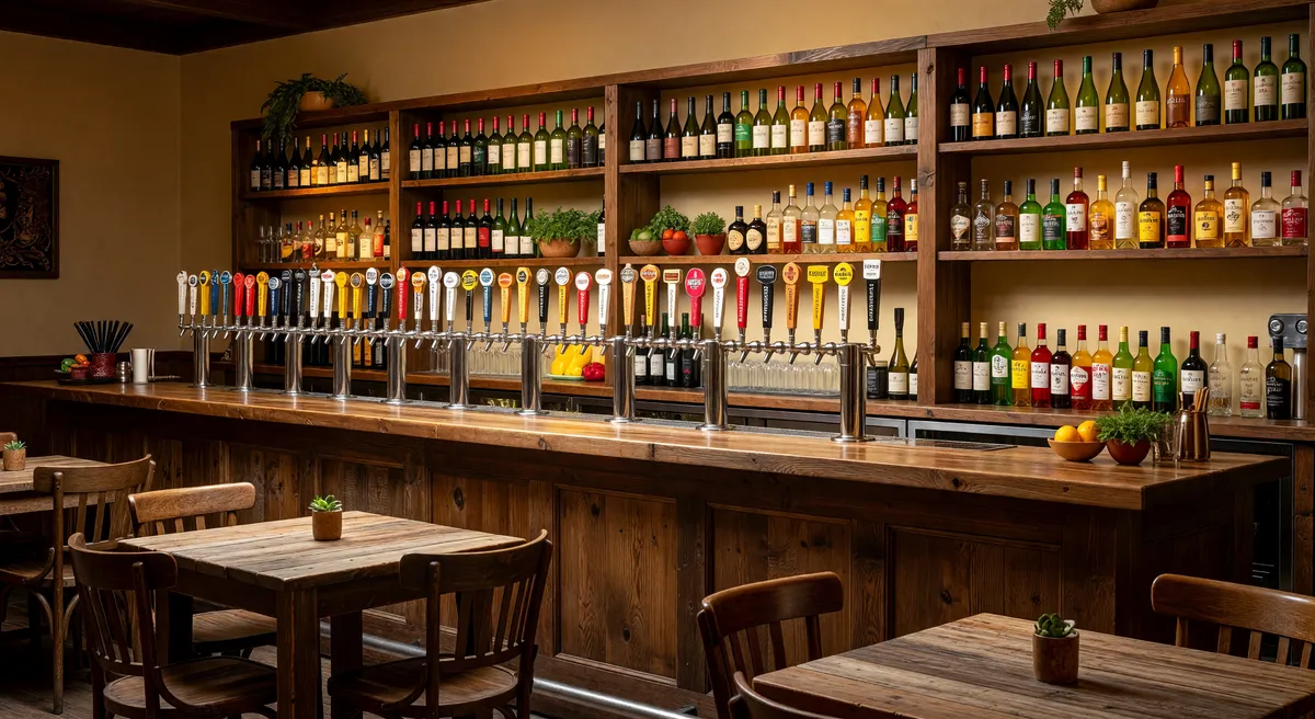 Popular craft beer and cocktail bar in high traffic location