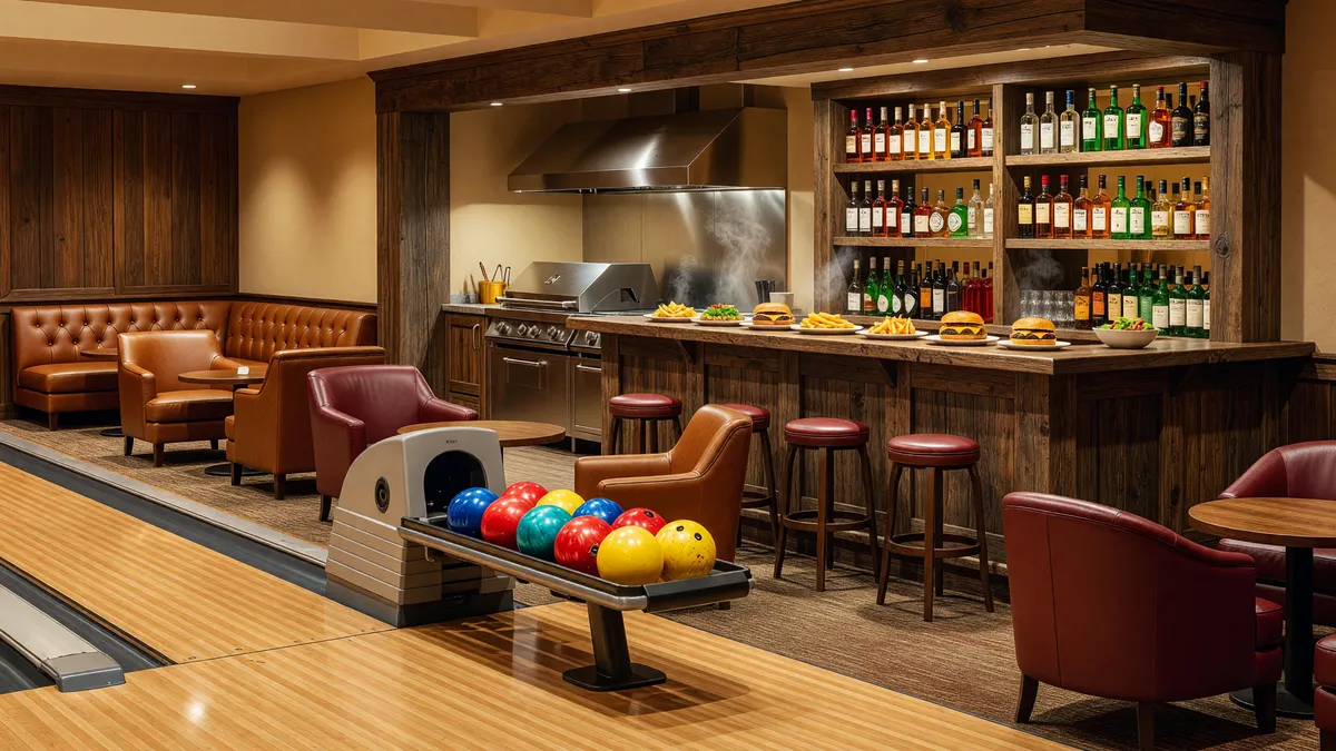 Thriving Bowling Alley, Saloon, and Grill for Sale
