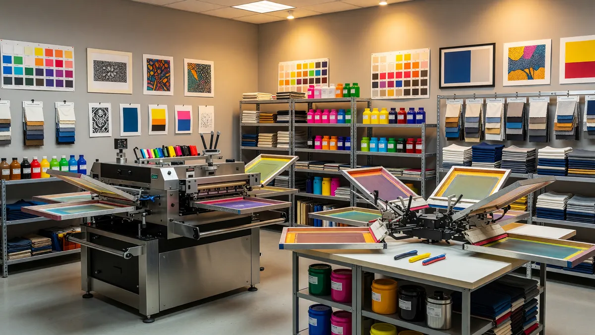 Established Screen Printing and Embroidery Business