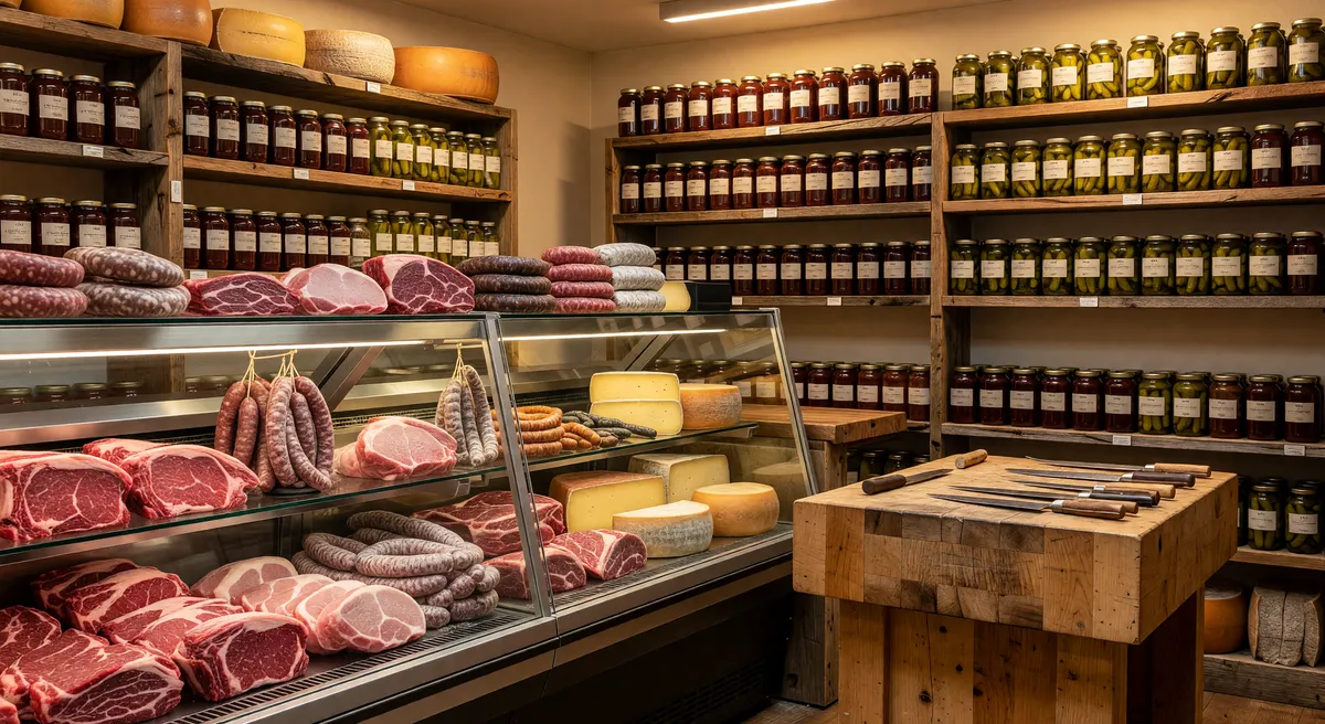 Ol' Time Meat Market with Real Estate for Sale
