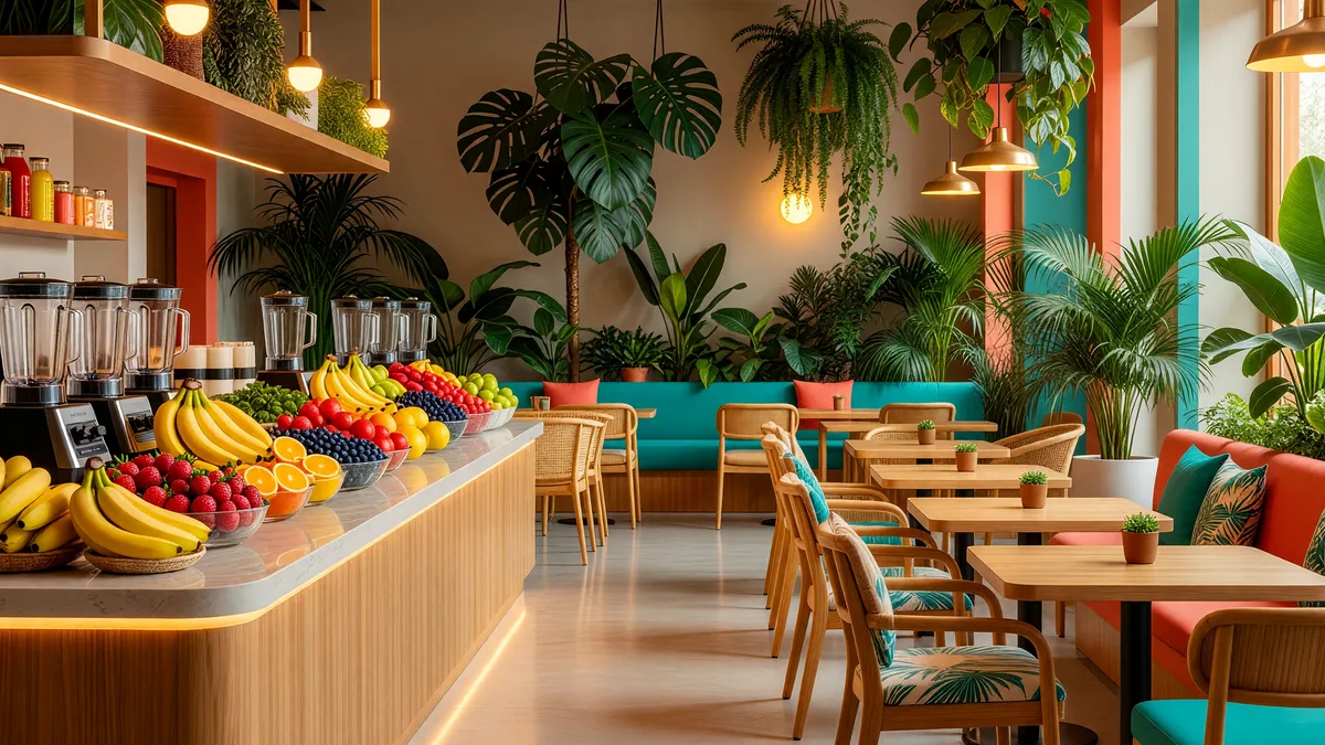Thriving Tropical Smoothie Franchise Opportunity