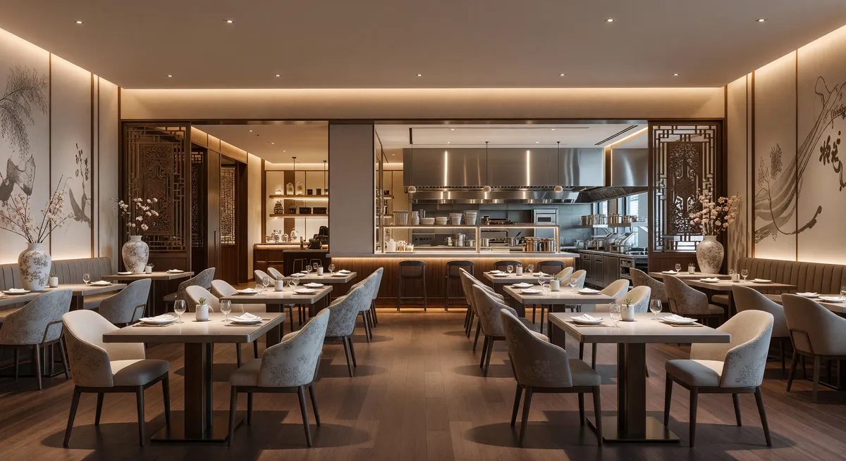Established Asian Restaurant with Ample Seating