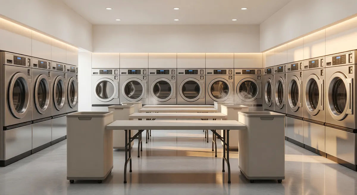 High-Volume Coin Laundry Business with Pickup & Delivery Service in Far Northwest Dallas