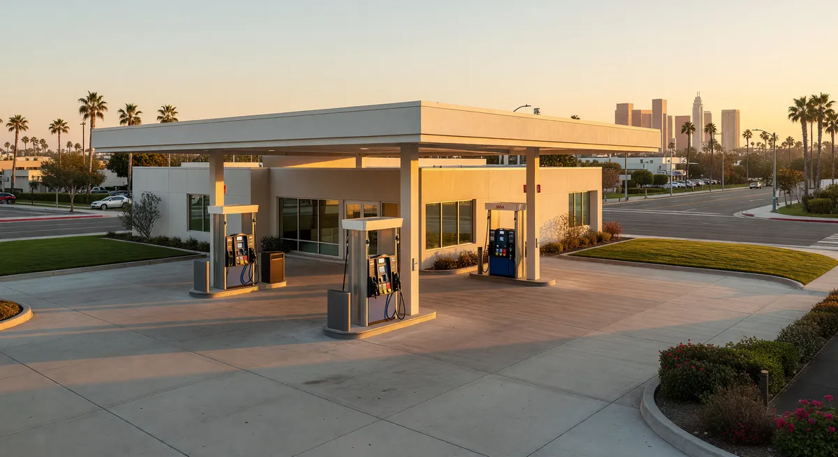 High-Potential Mobil Gas Station Opportunity in Los Angeles