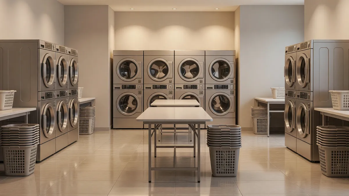 Established Coin Laundry with Wash & Fold Service Available